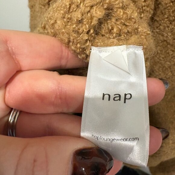 Nap Loungewear Plush Calvera women's soft teddy cozy oversized sweater - Picture 10 of 13